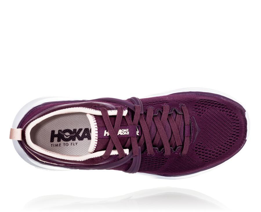 Zapatillas Running Hoka One One Mujer - Tivra - Moradas - KPM164035